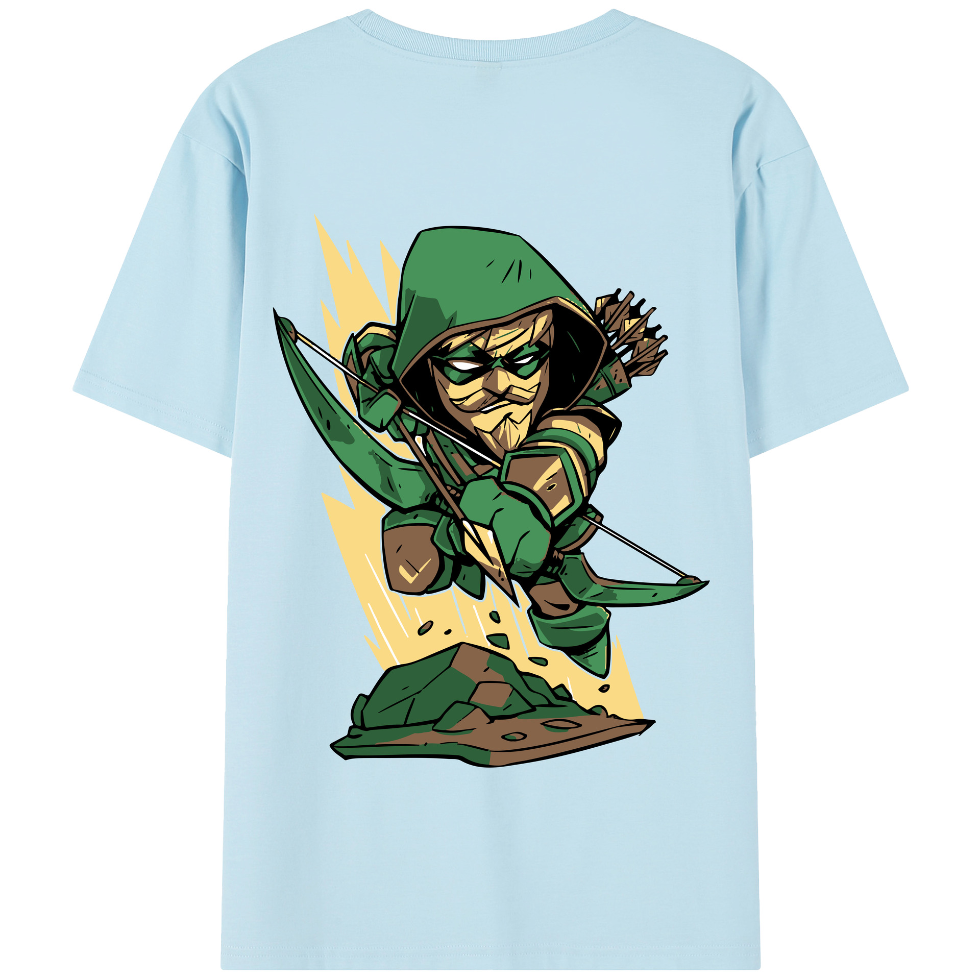 （画像用） アベンジャーズ The Avengers 綿100％半袖Tシャツ（背面プリント）